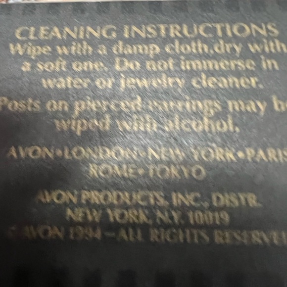 Avon blue stone from 1994 - Picture 9 of 9